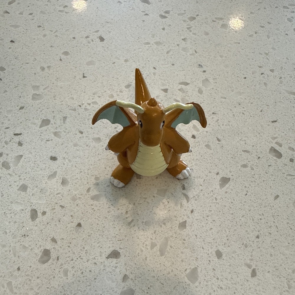 Pokemon DRAGONITE Authentic Vintage Mini Figure Nintendo TOMY CGTSJ 1999