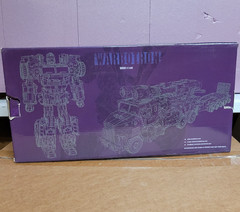 Warbotron WB01-E Fierce Attack figure – complete with box and sleeve