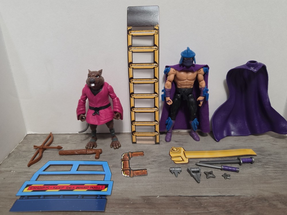 TMNT Classic Remastered Shredder + Splinter Teenage Mutant Ninja Turtles