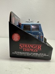 Stranger Things Squawk Van Playset Steve Hunt & Battle Scale WSQK Radio