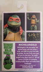 NECA TMNT Michelangelo 35th Anniversary Ultimate Action Figure 8” Sealed NEW NIB