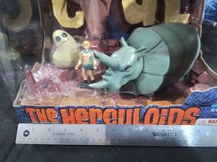 THE HERCULOIDS Dorno Gleep Tundro Toynami Action Figure 2003 NEW Factory Sealed