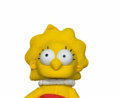 Lisa Simpson 20th Century Fox 15” Plush Vintage 2004 The Simpsons Toy Factory