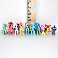 My Little Pony Friendship is Magic Collection Blind Bag Mini Figures Lot of 10
