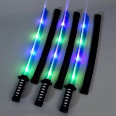Ninja Sword Led Motion Activated Ninja Sword With Cover Clanging Sound ,2 Pack