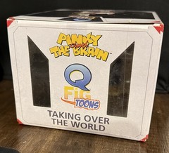 Quantum Mechanix Q Fig Toons Warner Bros Pinky & The Brain Taking Over World