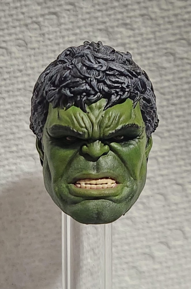 PAINTED 1/12 CUSTOM HULK HEAD SCULPT