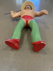 Vintage 1986 WWF LJN Terry Funk Figure Includes Hat And Branding Accessories