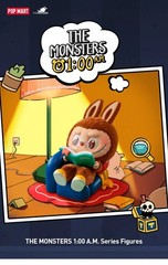 POP MART Labubu The Monsters 1:00 A.M. Series Confirmed Blind Box Figure Doll