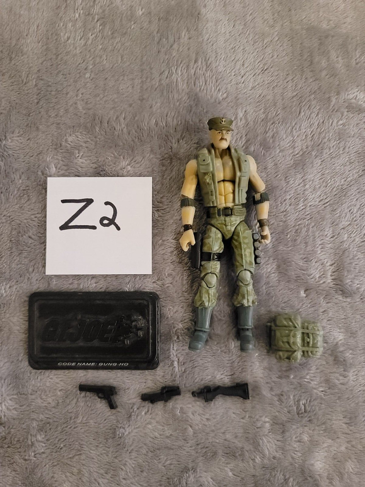 Gung Ho ANCHOR HAT Variant V18 G.I. JOE COBRA 25th LOOSE Complete Z2