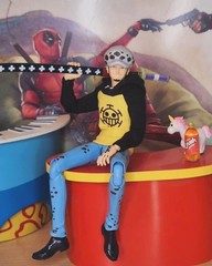 BW-LAW-SWT: 1/12 Custom Sweater for Bandai SHF One Piece Trafalgar Law