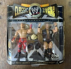 JAKKS Pacific WWE Classic Superstars Shawn Michaels & Stone Cold 2-Pack w/ Belt
