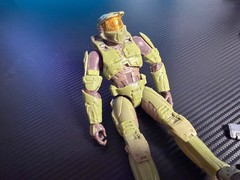 Halo 2 Master Chief Battle Rifle SMG Joy Ride Bungie Series 1