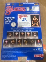 WWE Superstars – LJN – Series 3 – The Rock Blue Poster Inside!