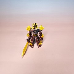 Crystal Warrior Figure 3D Printed