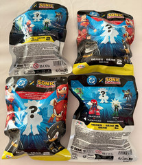 DC Superheroes x Sonic Series 2 – 2.5″ Mystery Blind Bag – Lot of 4 – New