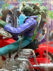 Vintage 1993 B.C. Bikers Scales Motorized Biker Action Figure Ace Novelties RARE