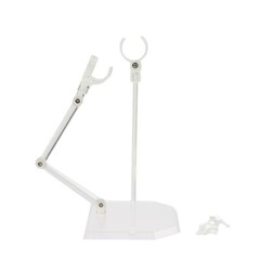 Clear Adjustable Action Figure Display Stand Bracket Base (1/144 Scale)