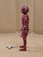 1979 Sentry + Silver Blaster The Black Hole Red Robot Figure MEGO Disney Vintage