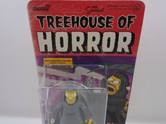 SUPER7 THE SIMPSONS TREEHOUSE OF HORROR GRIM REAPER HOMER REACTION NEW