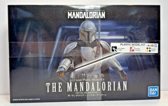 Bandai Spirits 1/12 scale plastic model kit of The Mandalorian in Beskar Armor