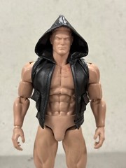 PB-SSH: 1/12 Sleeveless Hoodie Vest for 6″ muscular action figure body
