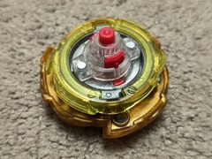 Storm Pegasus 10 Glaive Quick’ Red Gold + stickers Beyblade TAKARA TOMY BURST