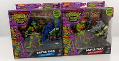 TMNT Mutant Mayhem Battle Pack Set Of 2 2023 Walmart Exclusive Brand New