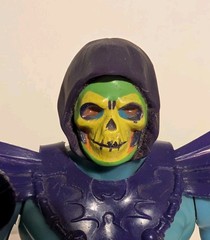 Vintage MOTU Skeletor 1981 Taiwan Half Boot Peach Cheeks Purple Trunks Complete