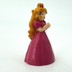 Vintage 1989 Princess Peach Applause PVC Toy/cake topper- Super Mario Bros.