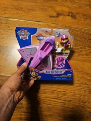 Paw Patrol Skye Hero Claw Jet Air Rescue Playset Action Figure Vehicle 3+ New