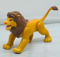 The Lion King Fighting Action Adult SIMBA Vintage 1994 Disney Toy Figure Battle