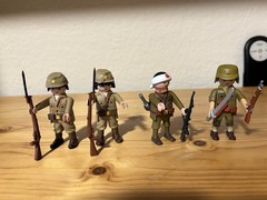 PLAYMOBIL WWII Japanese soldiers