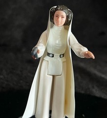 1977 PRINCESS LEIA • BROWN VINTAGE CAPE • COMPLETE #2 • VTG KENNER STAR WARS