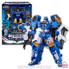 Miniforce Dinoid THUNDER T-REX+BURNING CERA+FROZEN TIGER+MAGMA KYLO Transformer