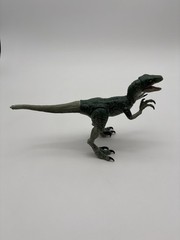 Mattel Amber Collection Jurassic World Velociraptor Delta figure READ