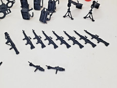Galoob A-Team Combat Headquarters John Hanibal Action Figure w/ Raft & Weapons