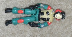 Vintage 1986 Tomahawk Helicopter G.I. GI Joe 100% Complete Blueprints 3.75 ARAH
