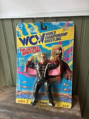 WCW Collectible Wrestlers Series 3 Sting Figure Toymakers 1994 NEW SEALED
