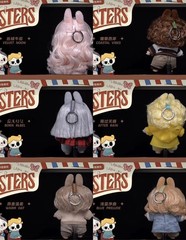 Authentic The Monsters Hair Salon Series Vinyl Pendant Blind Box Figure Toy