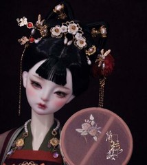 1 Pair 1/3 Bjd Costume Headdress Diy Hairpin Handmade Hair Styling Accessory
