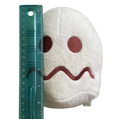 Bandai Namco Ms. Pac-Man 7″ White Pellet Plush Ghost Licensed Plush Video Game