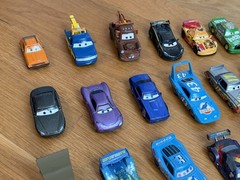 Disney Pixar Cars World Grand Prix Racers Lot Metal Mini Diecast Race Cars Set