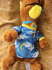 Cartoon Network SCOOBY-DOO DOG WIZARD 14″ Plush Toy Sleepy Time Pajama