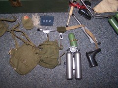 GI JOE 1964 First Issue Foot Locker with Lots accessories from Estate See Photos