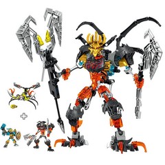 Bionicle Skull Warrior Building Blocks Set – Fun Action Figure for Kids – NO BOX