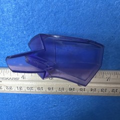 MASK M.A.S.K. Piranha Purple Windshield Part UNBROKEN Vintage Kenner 1986