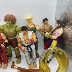Jada Toys Street Fighter Lot Of 9 Figures And Accesories