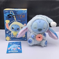 Miniso Stitch Eat Something Before Sleep Series Vinyl Figure Confirmed Blind Box