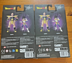 Dragon Stars Bandai Dragon Ball Super Vegeta & Nappa Saiyan Pack